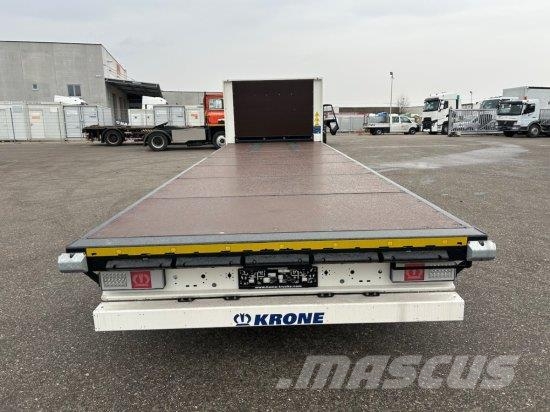 KRONE JUMBO PLATEAU ANHäNGER 8.6 METER, BPW المنصات الهوائية المثبتة على مقطورة