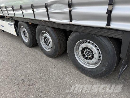 KRONE PROFI LINER, LIFTACHSE, Poluprikolice sa ceradom
