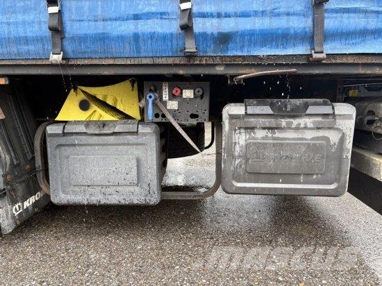 KRONE SD 24 TAUTLINER, BPW-ACHSEN, LIFTACHSE, EDSCHA-VER Semirremolques con caja de lona