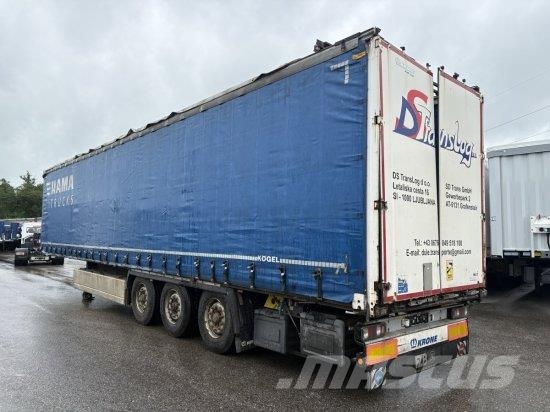 KRONE SD 24 TAUTLINER, BPW-ACHSEN, LIFTACHSE, EDSCHA-VER Semirremolques con caja de lona