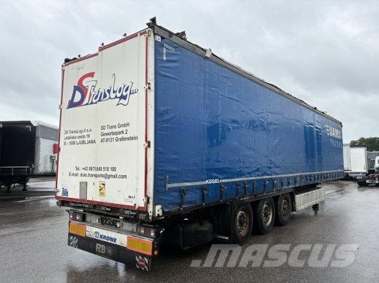 KRONE SD 24 TAUTLINER, BPW-ACHSEN, LIFTACHSE, EDSCHA-VER Semirremolques con caja de lona