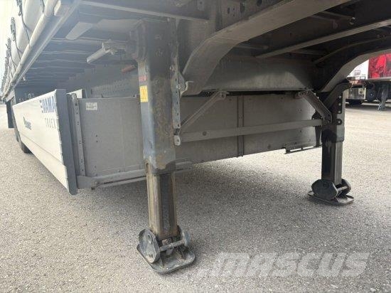 KRONE SD PROFI LINER, LIFTACHSE, BPW-ACHSE, EDSCHA-VERDE Tents puspiekabes