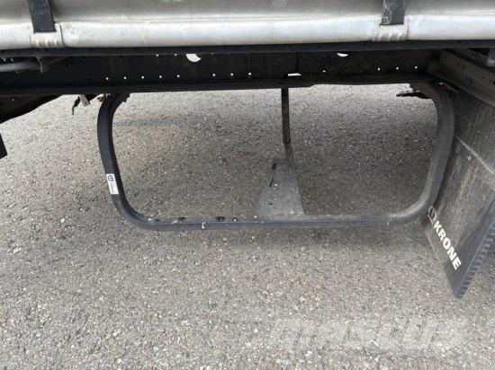 KRONE SD PROFI LINER, LIFTACHSE, BPW-ACHSE, EDSCHA-VERDE Tents puspiekabes