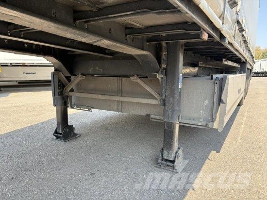 KRONE SD PROFI LINER, LIFTACHSE, BPW-ACHSE, EDSCHA-VERDE Curtainsiderauflieger