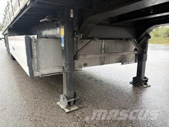KRONE SD PROFI LINER, 1. U 3. ACHSE LIFT, KRONE-ACHSE, E نصف مقطورات بباب جانبي