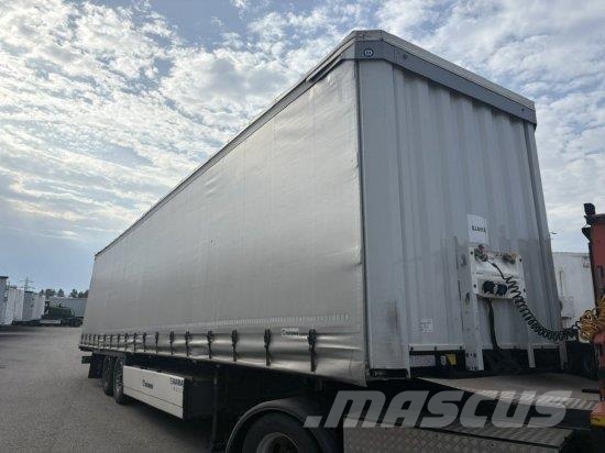 KRONE SD PROFI LINER, LIFTACHSE, BPW-ACHSE, EDSCHA-VERDE Tents puspiekabes