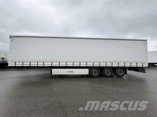 KRONE SD PROFI LINER, 1. U 3. ACHSE LIFT, KRONE-ACHSE, E نصف مقطورات بباب جانبي