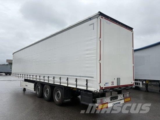 KRONE SD PROFI LINER, 1. U 3. ACHSE LIFT, KRONE-ACHSE, E نصف مقطورات بباب جانبي