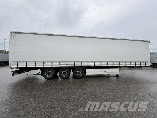 KRONE SD PROFI LINER, 1. U 3. ACHSE LIFT, KRONE-ACHSE, E نصف مقطورات بباب جانبي