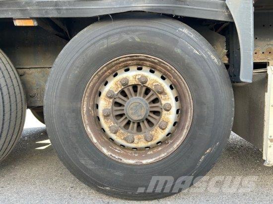 KRONE SD TAUTLINER, EDSCHA-VERDECK, BPW-ACHSEN, نصف مقطورات بباب جانبي