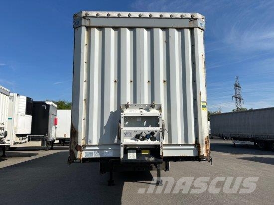 KRONE SD TAUTLINER, EDSCHA-VERDECK, BPW-ACHSEN, نصف مقطورات بباب جانبي