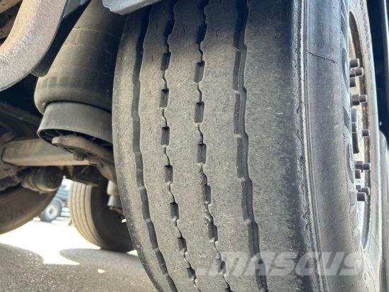 KRONE SD TAUTLINER, EDSCHA-VERDECK, BPW-ACHSEN, نصف مقطورات بباب جانبي