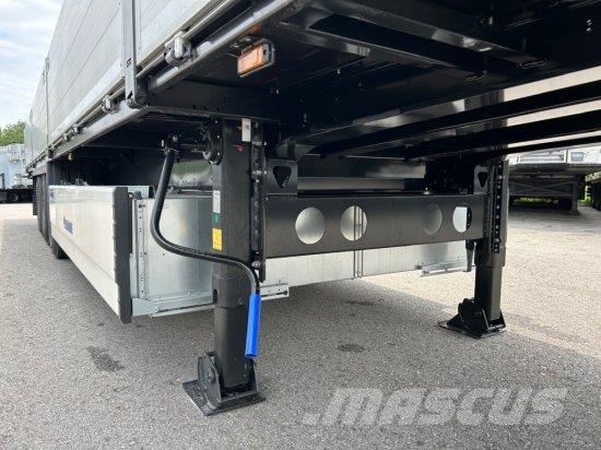 KRONE SDP 27 BAUSTOFF AUFLIEGER NEU, 1-A LIFTACHSE, MEH Platós / Ponyvás félpótkocsik