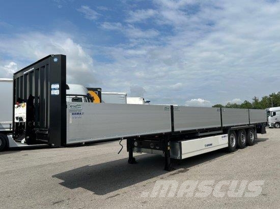 KRONE SDP 27 BAUSTOFF AUFLIEGER NEU, 1-A LIFTACHSE, MEH Platós / Ponyvás félpótkocsik