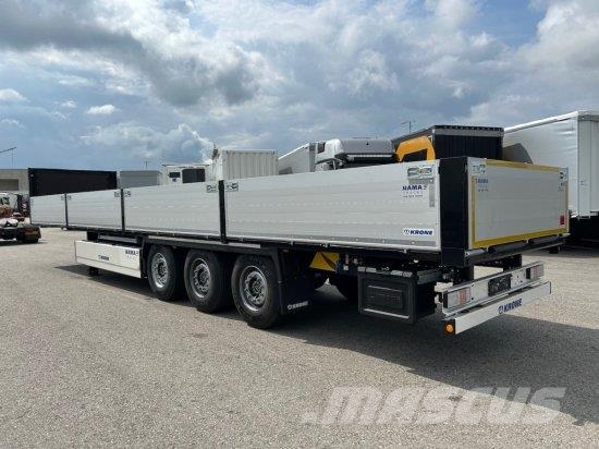KRONE SDP 27 BAUSTOFF AUFLIEGER NEU, 1-A LIFTACHSE, MEH Platós / Ponyvás félpótkocsik
