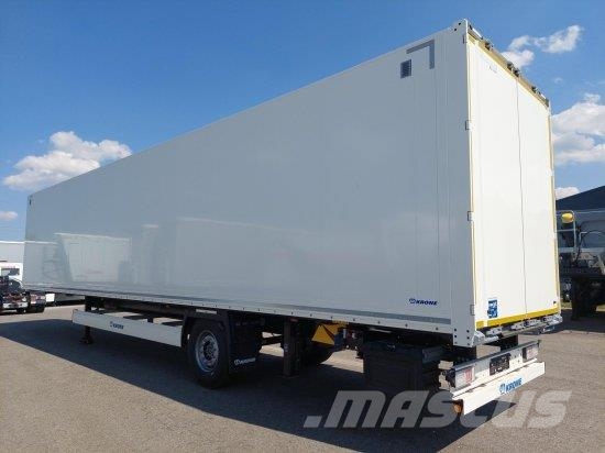 KRONE SEK DRYLINER 1-ACHS KOFFERAUFLIEGER, HECKABSTüTZUN Напівпричепи з кузовом-фургоном