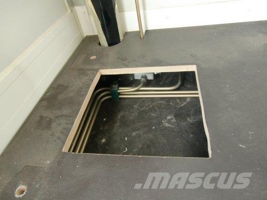 KRONE WECHSELPRITSCHE 7,30 METER KOFFER SPEZIALAUFBAU, M Kontejnerske prikolice