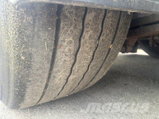 KRONE ZZ/DC07 TANDEM-LAFETTE, STANDARD, BPW-ACHSEN, HE Remolques portacontenedores