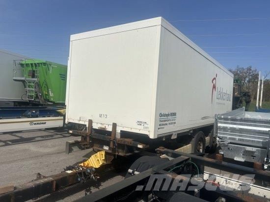 KRONE ZZ/DC07 TANDEM-LAFETTE, STANDARD, BPW-ACHSEN, HE Remolques portacontenedores