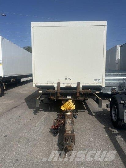 KRONE ZZ/DC07 TANDEM-LAFETTE, STANDARD, BPW-ACHSEN, HE Remolques portacontenedores