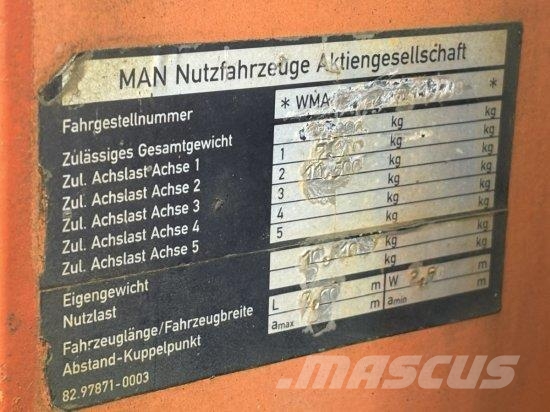 MAN LE 18.220, MUT AUSTRO CLEANER 247/7.0 UM, EURO 3 Вантажівки / спеціальні