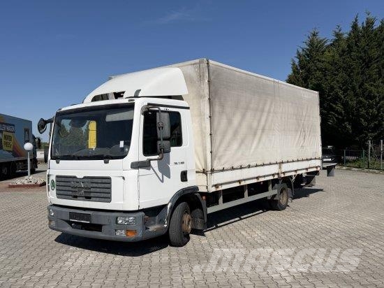 MAN TGL 7.180 4X2 BB TGL02/- EURO 4 Camión con caja abierta