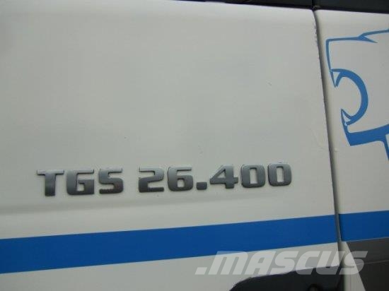 MAN TGS 26.400 3-SEITENKIPPER, 6X2-2 LENKACHSE HIAB 14 Kipper