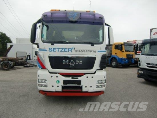MAN TGS 26.400 3-SEITENKIPPER, 6X2-2 LENKACHSE HIAB 14 Kipper