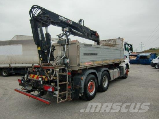 MAN TGS 26.400 3-SEITENKIPPER, 6X2-2 LENKACHSE HIAB 14 Kipper