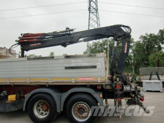 MAN TGS 26.400 3-SEITENKIPPER, 6X2-2 LENKACHSE HIAB 14 Kipper