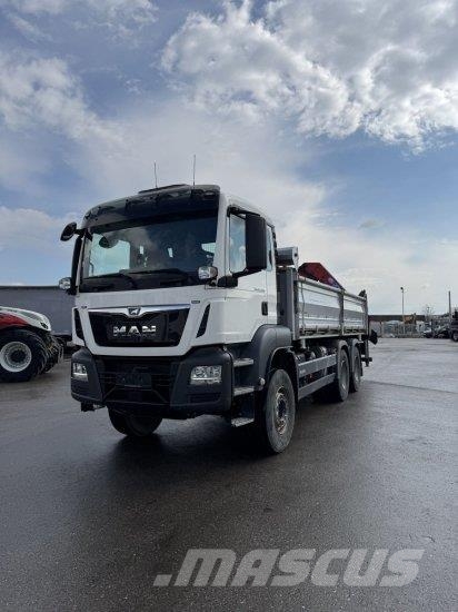 MAN TGS 26.430 6X4 3-SEITENKIPPER, HMF 2020K-RC HECKK Kipper