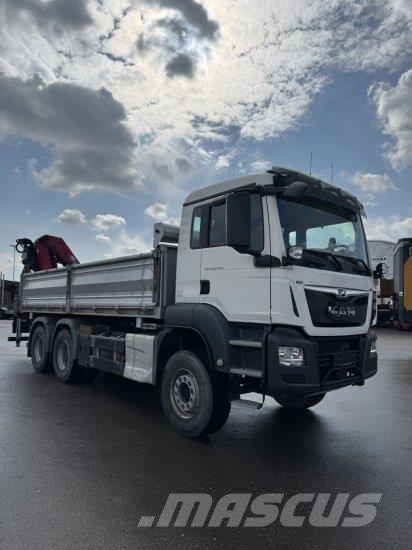 MAN TGS 26.430 6X4 3-SEITENKIPPER, HMF 2020K-RC HECKK Kipper