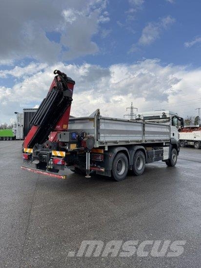 MAN TGS 26.430 6X4 3-SEITENKIPPER, HMF 2020K-RC HECKK Kipper