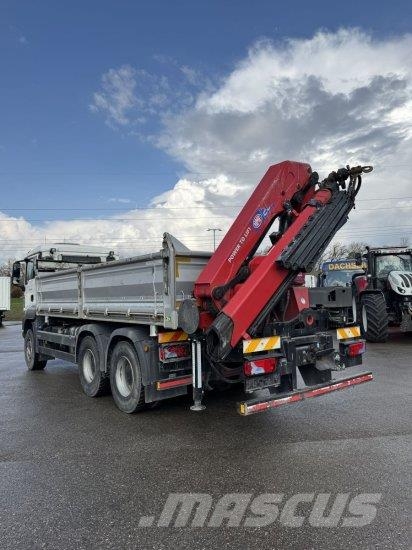 MAN TGS 26.430 6X4 3-SEITENKIPPER, HMF 2020K-RC HECKK Kipper