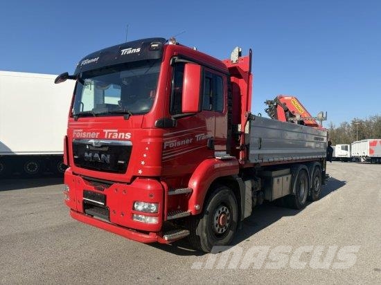 MAN TGS 26.440 6X4 HYDRO 2-SEITENKIPPER, PALFINGER PK Грузовики-Самосвалы