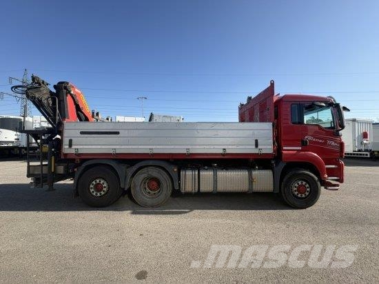 MAN TGS 26.440 6X4 HYDRO 2-SEITENKIPPER, PALFINGER PK Грузовики-Самосвалы