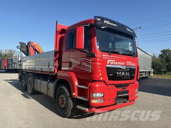 MAN TGS 26.440 6X4 HYDRO 2-SEITENKIPPER, PALFINGER PK Грузовики-Самосвалы