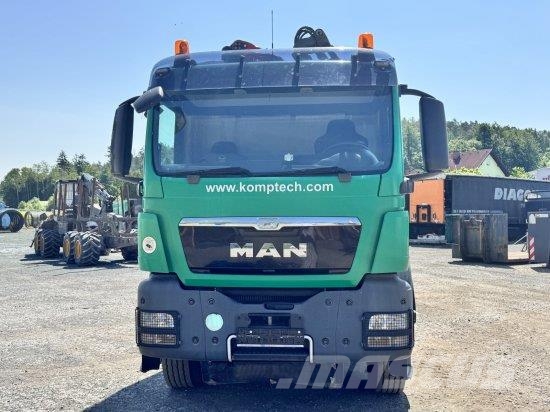 MAN TGS 35.540 8X4 MIT KOMPTECH-ZUSATZEINHEIT Outros caminhões