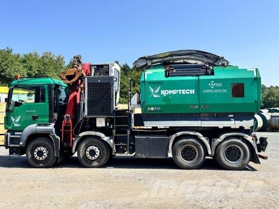 MAN TGS 35.540 8X4 MIT KOMPTECH-ZUSATZEINHEIT Outros caminhões