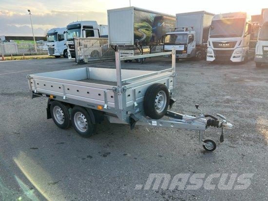 MARTZ HOCHLADER + 250/2 2T VERZINKT, KNOTT-ACHSEN, Reboques de caixa aberta/rebatíveis