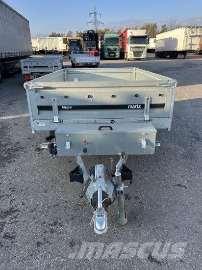 MARTZ KIPPER 250/2 C S 2T RüCKWäRTSKIPPER VERZINKT Remorque benne