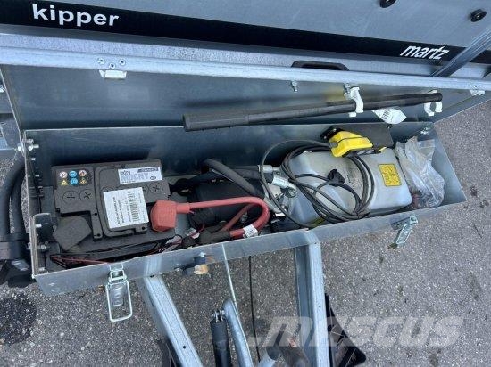 MARTZ KIPPER 250/2 C S 2T RüCKWäRTSKIPPER VERZINKT Remorque benne