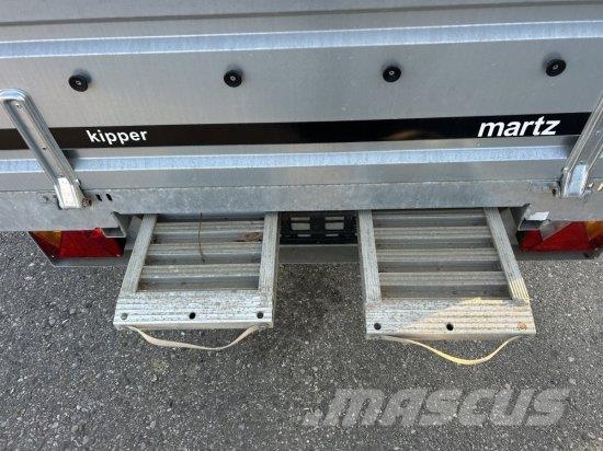 MARTZ KIPPER 250/2 C S 2T RüCKWäRTSKIPPER VERZINKT Remorque benne