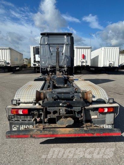 Mercedes-Benz ACTROS 2551 L 6X2 LENK-LIFTACHSE, HIAB-LIFT 2019, Abrollkipper