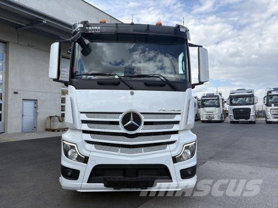 Mercedes-Benz ACTROS 2551 6X2, PALFINGER-ABROLLKIPPER MIT SCHROT Camiones polibrazo