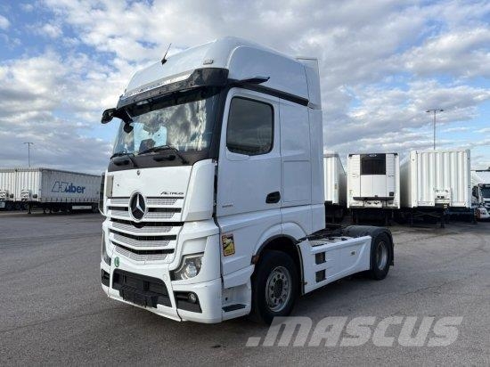 Mercedes-Benz ACTROS 1851 GIGA SPACE, STREAM MIRROW CAM, HYDRAUL Trækkere