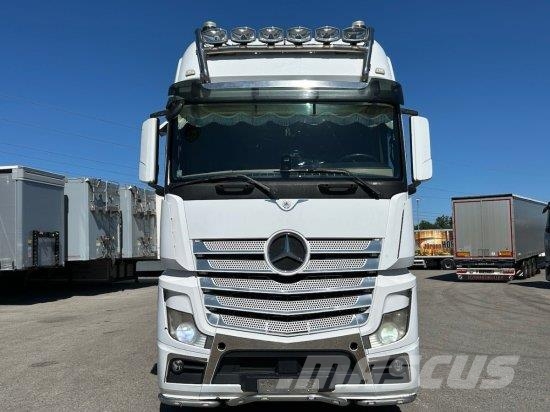 Mercedes-Benz ACTROS 2545 L 6X2, RETARDER, PRITSCHE, HIAB XS 166 Madelautod
