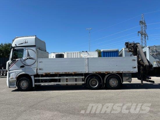 Mercedes-Benz ACTROS 2545 L 6X2, RETARDER, PRITSCHE, HIAB XS 166 Madelautod
