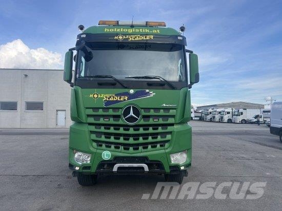 Mercedes-Benz ACTROS 2858 6X4 BL HOLZTRANSPORT , KRAN BJ 2020!!! Tovornjaki za hlode
