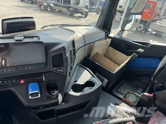 Mercedes-Benz ACTROS 2653, RETARDER, PRITSCHE, HIAB HIPRO 232 ES Camiones de cama baja